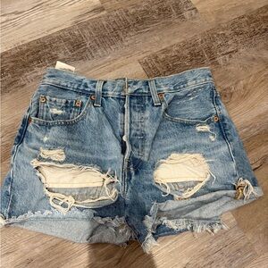 Levi denim shorts